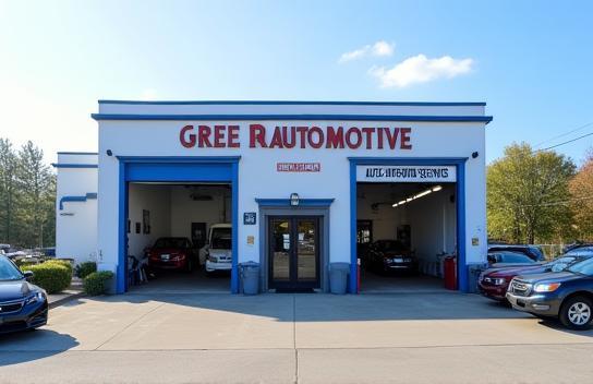 Exterior of Greer Automotive Services auto repair shop